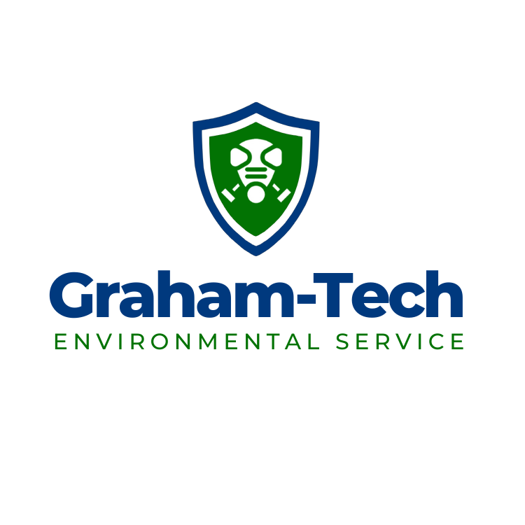 Graham-Tech stacked logo on white